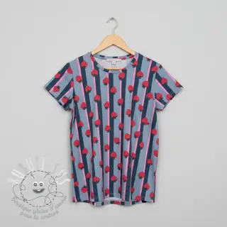 Jersey Fruits Strawberry petrol