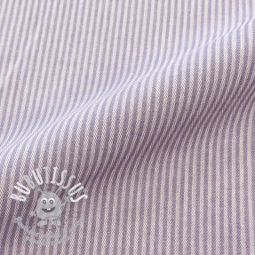 Tissu déco DOBBY Colored stripe lavender