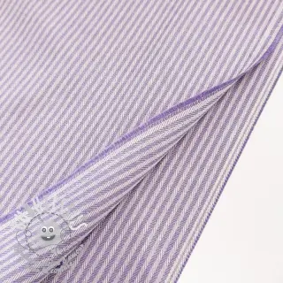 Tissu déco DOBBY Colored stripe lavender