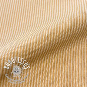 Tissu déco DOBBY Colored stripe ochre