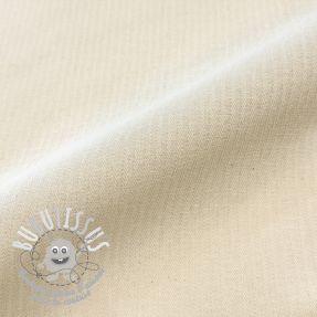 Tissu déco DOBBY Colored stripe naturel