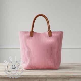 Tissu déco DOBBY Colored stripe fuchsia