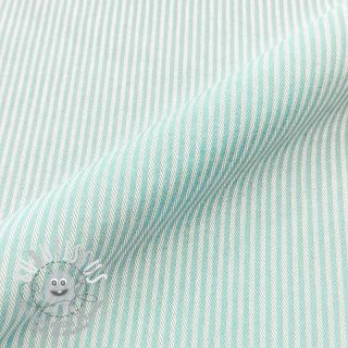 Tissu déco DOBBY Colored stripe mint