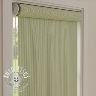 Tissu déco DOBBY Colored stripe light green