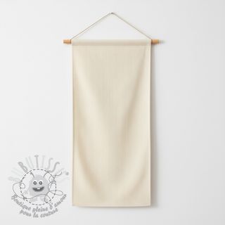 Tissu déco DOBBY Colored stripe naturel