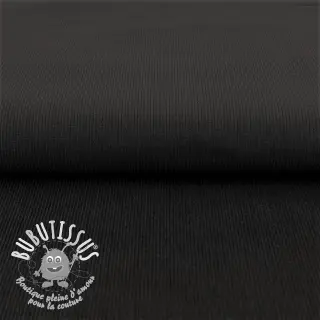 Tissu velours cotelé fin black