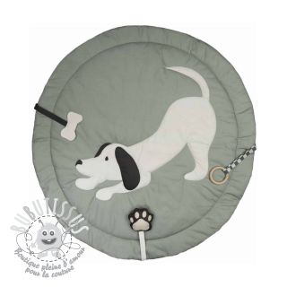 Tissu coton Dog PANEL digital print