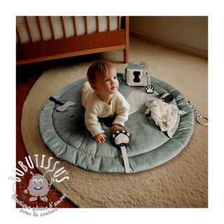 Tissu coton Dog PANEL digital print