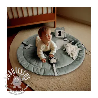 Tissu coton Dog PANEL digital print