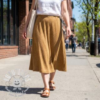 Tissu maille tricot Angora honey beige