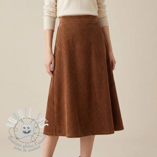  Velours  VELVET LUREX Stripe brick