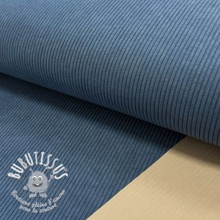 Tissu velours cotelé HUGGY jean