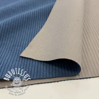 Tissu velours cotelé HUGGY jean