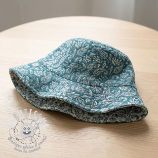 Tissu déco jacquard Mumbai allover jade