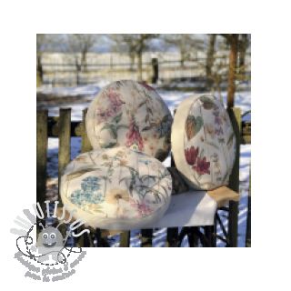 Tissu déco Linenlook premium Flower Dreamy Field digital print