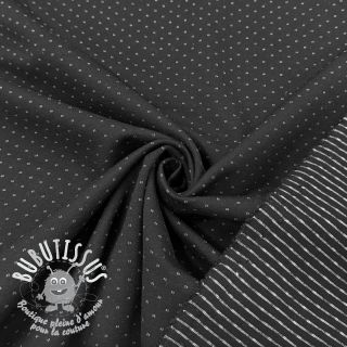 Viscose Punta di Roma ROMEA black