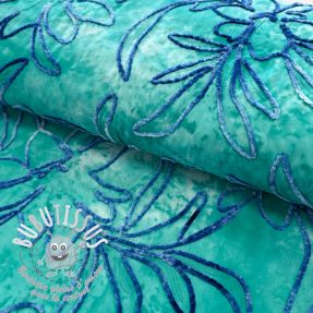 Tissu coton TIE DYE Chenille manon design A