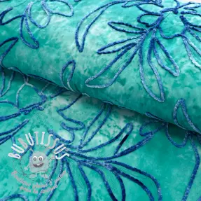 Tissu coton TIE DYE Chenille manon design A