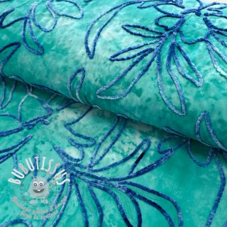 Tissu coton TIE DYE Chenille manon design A