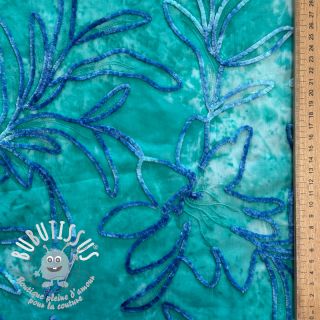 Tissu coton TIE DYE Chenille manon design A