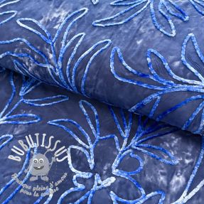 Tissu coton TIE DYE Chenille manon design B