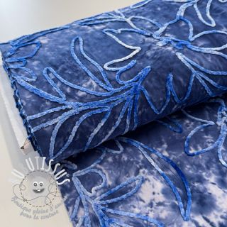 Tissu coton TIE DYE Chenille manon design B