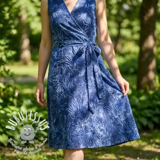 Tissu coton TIE DYE Chenille manon design B