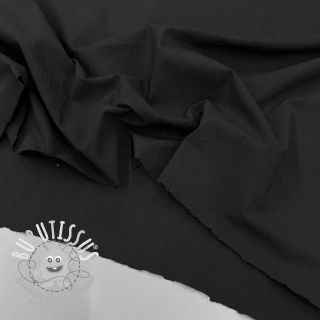 Tissu coton WASHED black