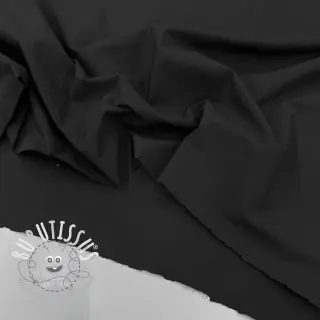 Tissu coton WASHED black