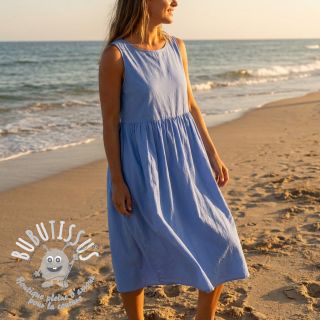 Tissu coton WASHED lavender