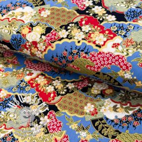 Tissu coton JAPAN collection design A