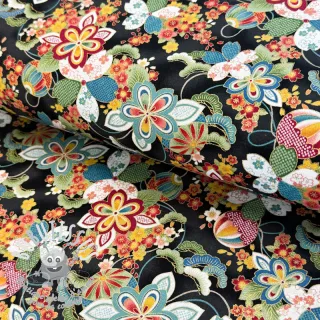 Tissu coton JAPAN collection design I
