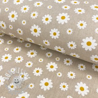 Tissu déco Linenlook Daisies