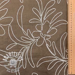 SUEDE Tape flower stone