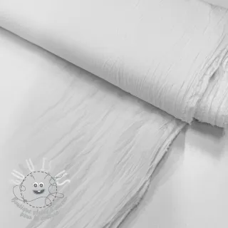 Tissu coton WASHED white