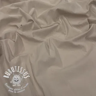 Tissu coton WASHED beige