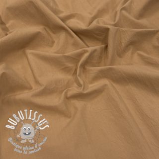 Tissu coton WASHED cinnamon