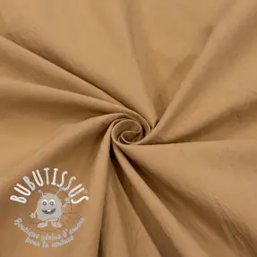 Tissu coton WASHED cinnamon