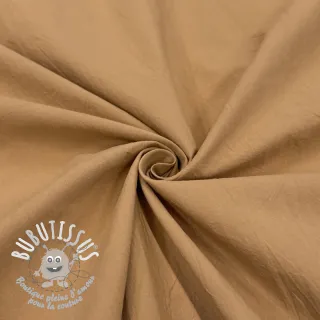 Tissu coton WASHED cinnamon