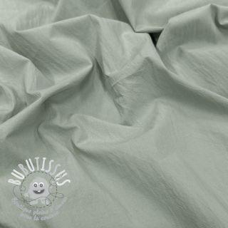 Tissu coton WASHED pale turquoise
