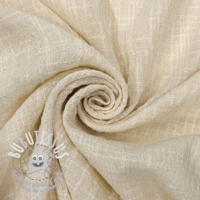 Tissu coton SLUB WASHED SIMPLY NATURAL