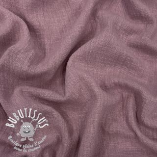 Tissu coton SLUB WASHED lavender