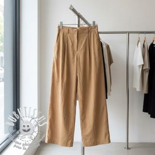 Tissu coton WASHED cinnamon