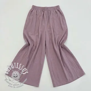Tissu coton WASHED grape
