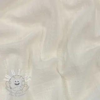 Tissu coton SLUB WASHED ecru