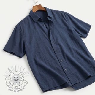 Tissu coton WASHED jeans