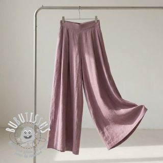 Tissu coton SLUB WASHED lavender