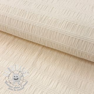 Viscose CHENILLE JACQUARD ecru