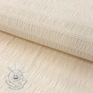 Viscose CHENILLE JACQUARD ecru