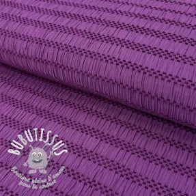 Viscose CHENILLE JACQUARD cerise